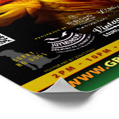 Greensboro Summer Solstice 2019 Souvenir Poster (Ecke)