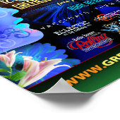 Greensboro Summer Solstice 20201 Souvenir Poster (Ecke)