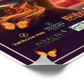 Greensboro Summer Solstice 2025 Souvenir Poster (Ecke)