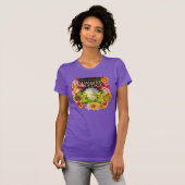 Greensboro Summer Solstice Festival Lila T-Shirt (Vorne ganz)