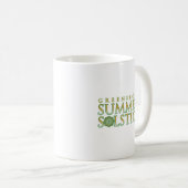 Greensboro Summer Solstice Grüne Grenze Einfach Kaffeetasse (VorderseiteRechts)