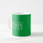 Greensboro Summer Solstice Simple Green Keepake Kaffeetasse (Vorderseite Links)