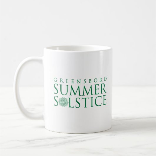 Greensboro Summer Solstice Simple Keepake Kaffeetasse (Links)