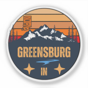 Greensburg, Indiana Aufkleber
