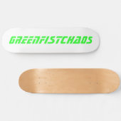 GREENSKATECHAOS SKATEBOARD (Horizontal)