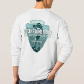 Greenstone Ridge Trail (arrowhead T) T-Shirt (Rückseite)