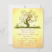 GreenT Free Bird Gold Weihnachtsessen einladen Einladung (Vorderseite)