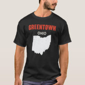 Greentown Ohio USA State America Travel Ohioan T-Shirt (Vorderseite)