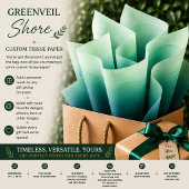 Greenveil-Küste Seidenpapier
