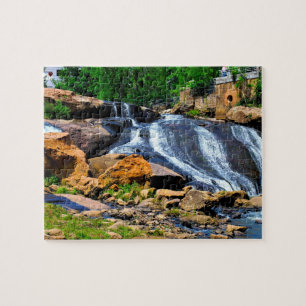 Greenville Falls South Carolina Puzzle