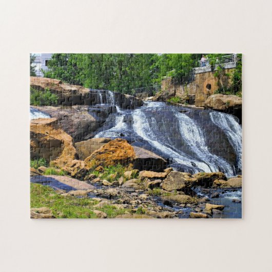 Greenville Falls South Carolina. Puzzle (Horizontal)