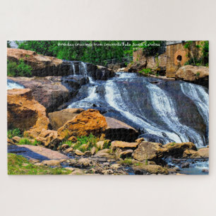 Greenville Falls South Carolina Puzzle