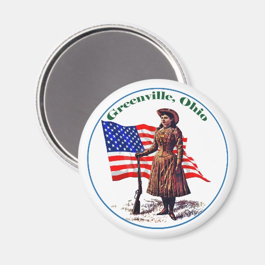 Greenville, Ohio Magnet (Vorderseite/Rückseite)