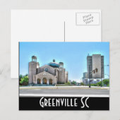 Greenville sc postkarte (Vorne/Hinten)