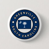 Greenville South Carolina Button (Vorderseite)