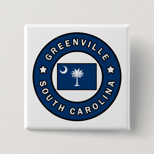 Greenville South Carolina Button (Vorderseite)