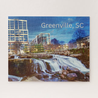 Greenville, South Carolina Downtown Reedy River Puzzle