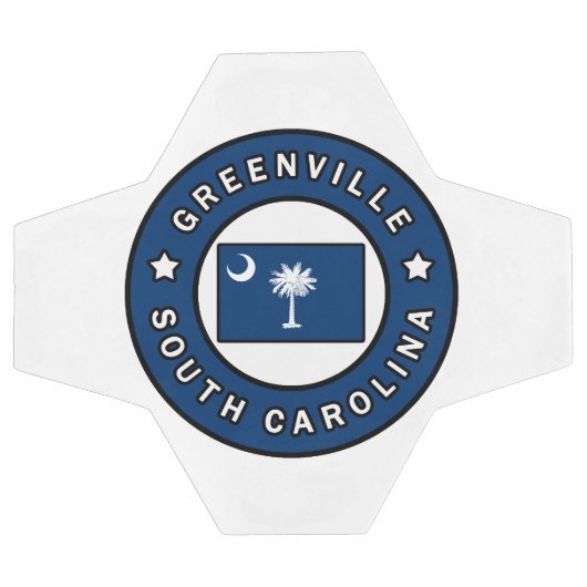 Greenville South Carolina Fußball (Flach)