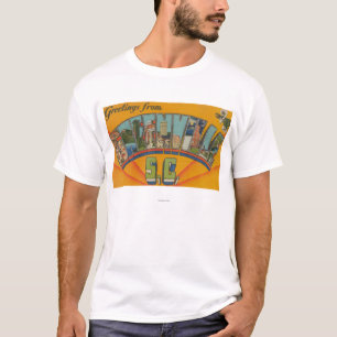 Greenville, South Carolina - große T-Shirt