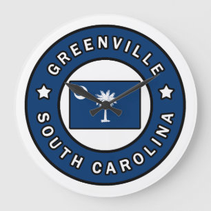 Greenville South Carolina Große Wanduhr