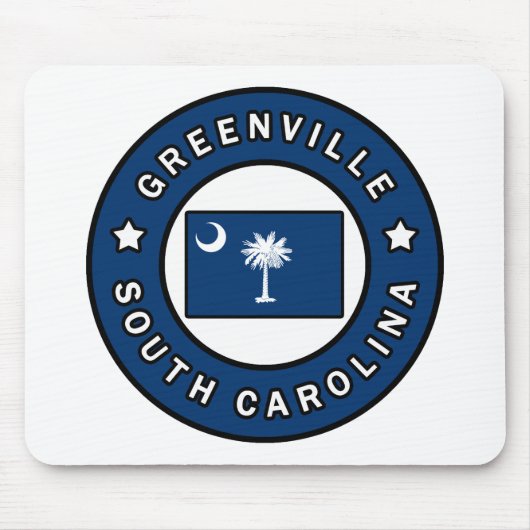 Greenville South Carolina Mousepad (Vorne)