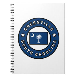 Greenville South Carolina Notizblock