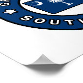 Greenville South Carolina Poster (Ecke)