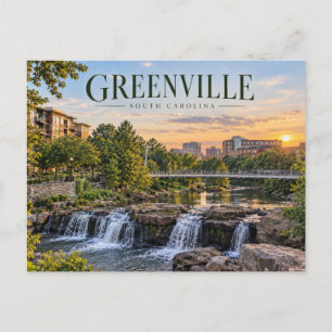 Greenville South Carolina Postkarte