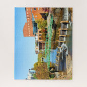 Greenville, South Carolina Reedy River Downtown Puzzle (Vertikal)