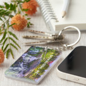 Greenville, South Carolina Reedy River Downtown Schlüsselanhänger (Vorderseite rechts)