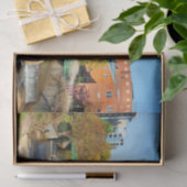 Greenville, South Carolina Reedy River Seidenpapier (Geschenk)