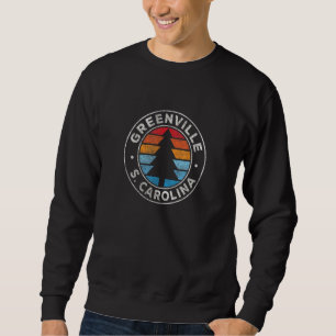 Greenville South Carolina Sc Vintag Graphic Retro Sweatshirt