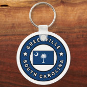 Greenville South Carolina Schlüsselanhänger (Vorderseite)
