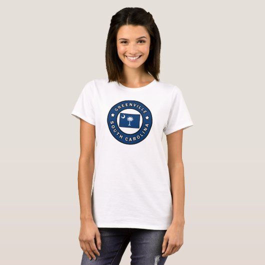 Greenville South Carolina T-Shirt (Vorne ganz)