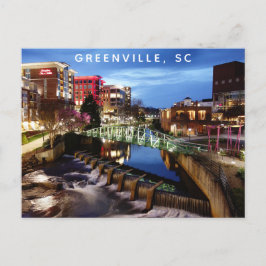 Greenville South Carolina Travel Foto Postkarte
