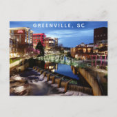 Greenville South Carolina Travel Foto Postkarte (Vorderseite)