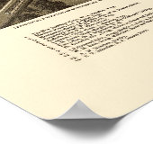 Greenville, TX Panorama Karte - 1886 Poster (Ecke)