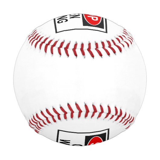 Greenwash-Zeichen beenden (1) Baseball (Rückseite)