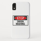Greenwash-Zeichen beenden (1) Case-Mate iPhone Hülle (Rückseite)