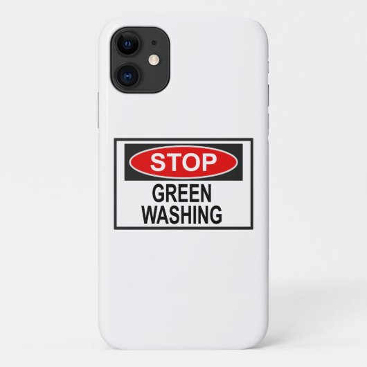 Greenwash-Zeichen beenden (1) Case-Mate iPhone Hülle (Rückseite)