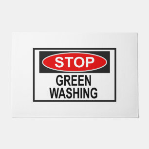 Greenwash-Zeichen beenden (1) Fußmatte