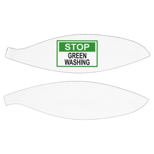 Greenwash-Zeichen beenden Basketball (Panele)