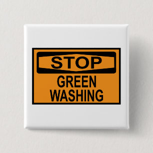 Greenwash-Zeichen beenden Button
