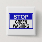 Greenwash-Zeichen beenden Button (Vorderseite)
