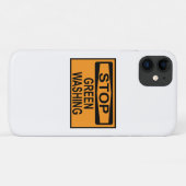 Greenwash-Zeichen beenden Case-Mate iPhone Hülle (Rückseite (Horizontal))