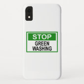 Greenwash-Zeichen beenden Case-Mate iPhone Hülle (Rückseite)