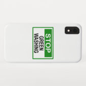 Greenwash-Zeichen beenden Case-Mate iPhone Hülle (Rückseite (Horizontal))
