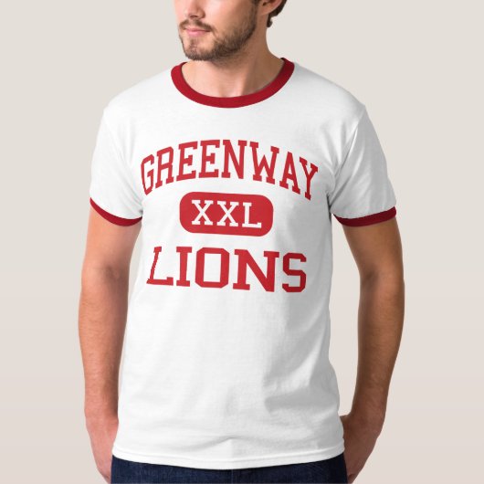 Greenway - Löwen - Sekundarschule - Phoenix T-Shirt (Vorderseite)