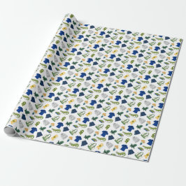 Greenwich Academy Ditsy Druck Geschenkpapier