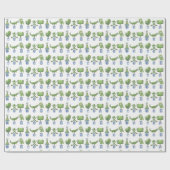 Greenwich Academy Topiary  Geschenkpapier (Flach)